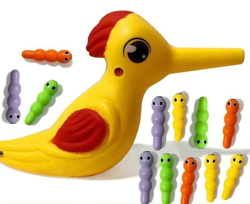 Woodpecker Magnetic Catch-the-Worm Game