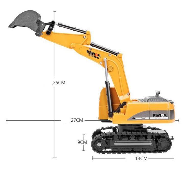 Remote Control Excavator with Lights & Sounds