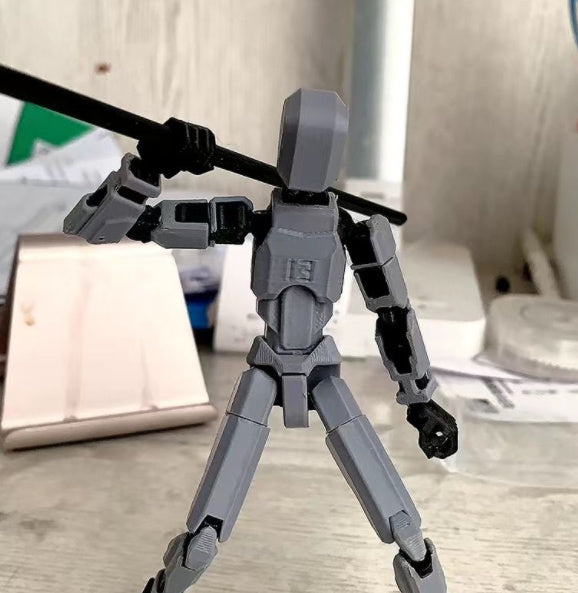 Build-It-Yourself Articulated Action Doll β PLA+PETG Plasti