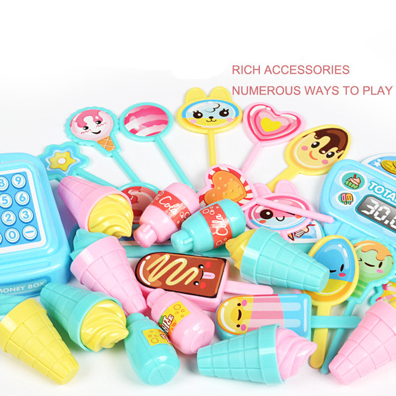 Ice Cream Roleplay Toy Set β Acrylic Pretend Play for Kid
