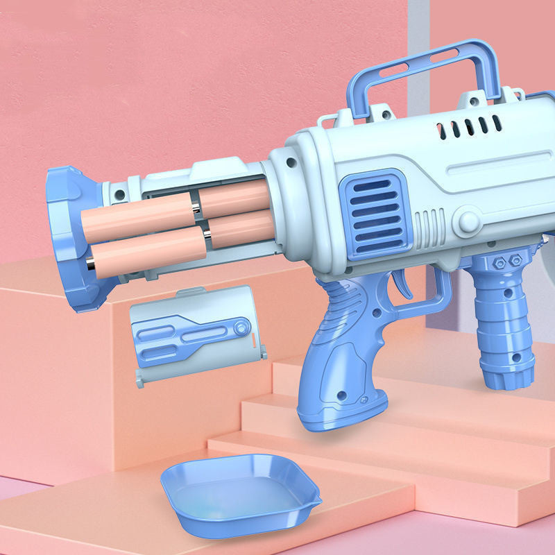 Bazooka Bubble Machine β 32-Hole Electric Bubble Gun for Kid