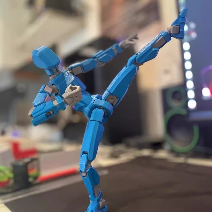 Build-It-Yourself Articulated Action Doll β PLA+PETG Plasti