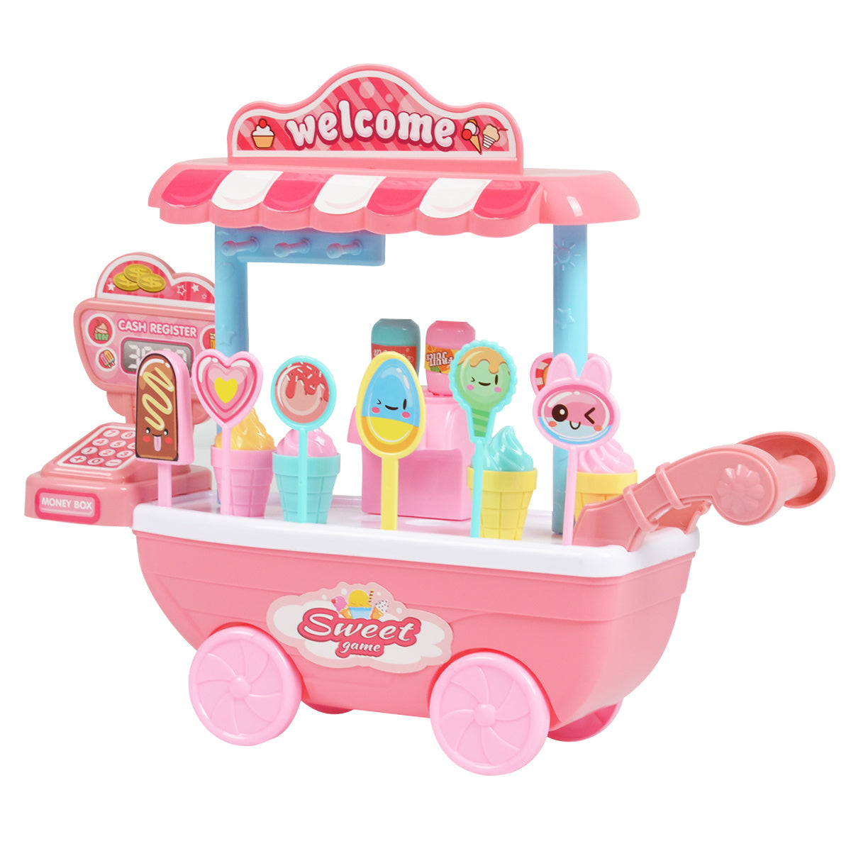 Ice Cream Roleplay Toy Set β Acrylic Pretend Play for Kid