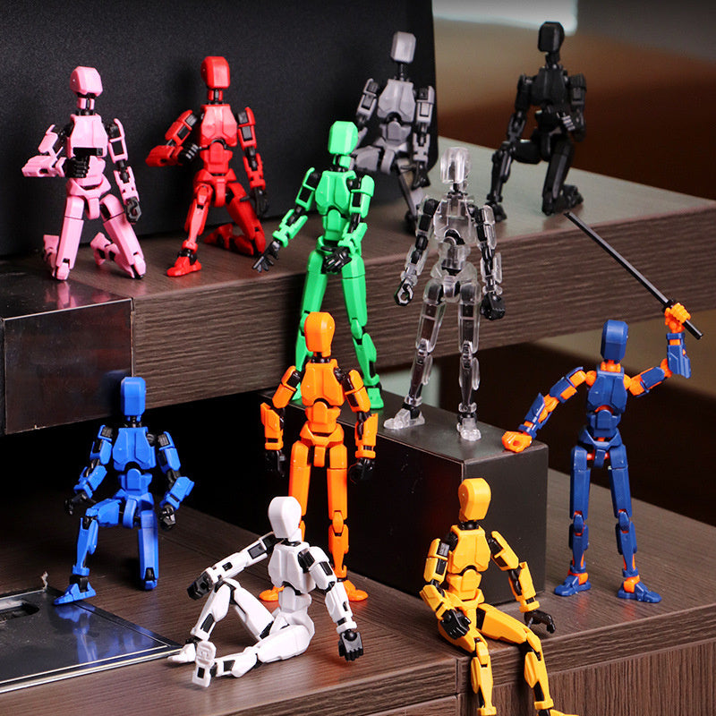 Build-It-Yourself Articulated Action Doll β PLA+PETG Plasti