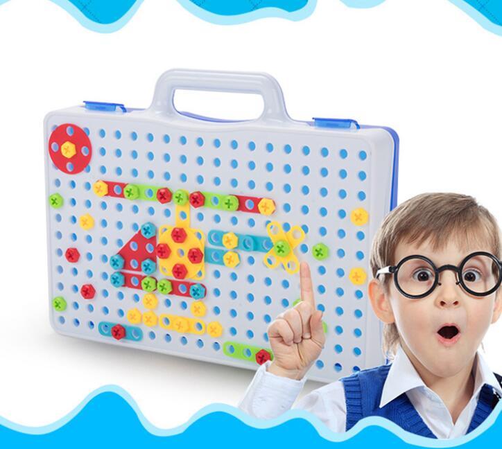Kids Drill & Screw Board – Educational Fine Motor Toy