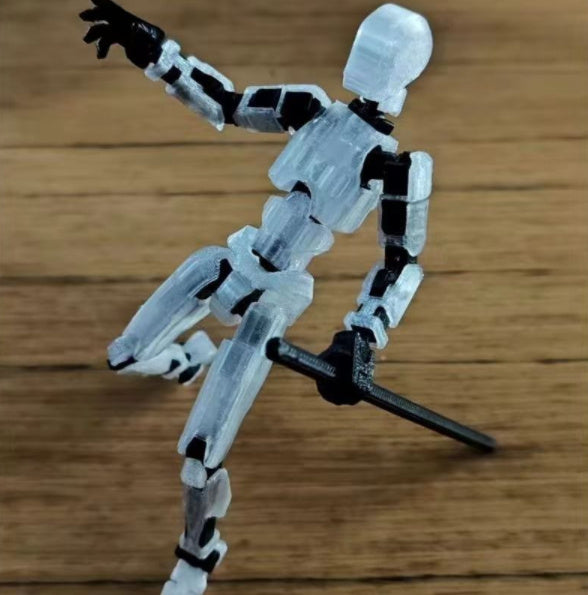 Build-It-Yourself Articulated Action Doll β PLA+PETG Plasti