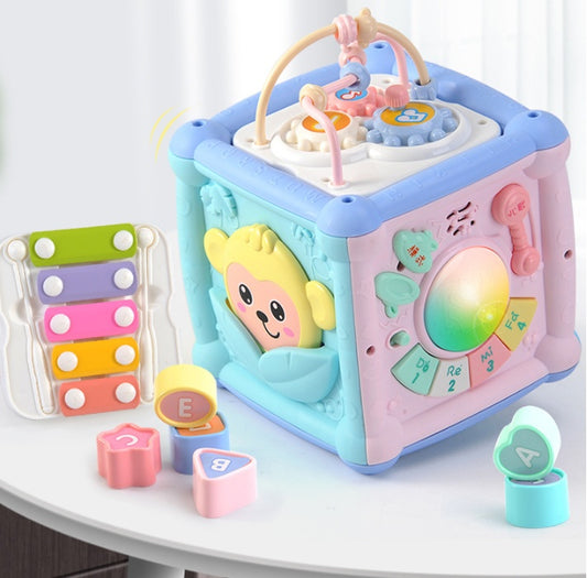 Musical Building Blocks Cube – Sound & Music Toy for Babies