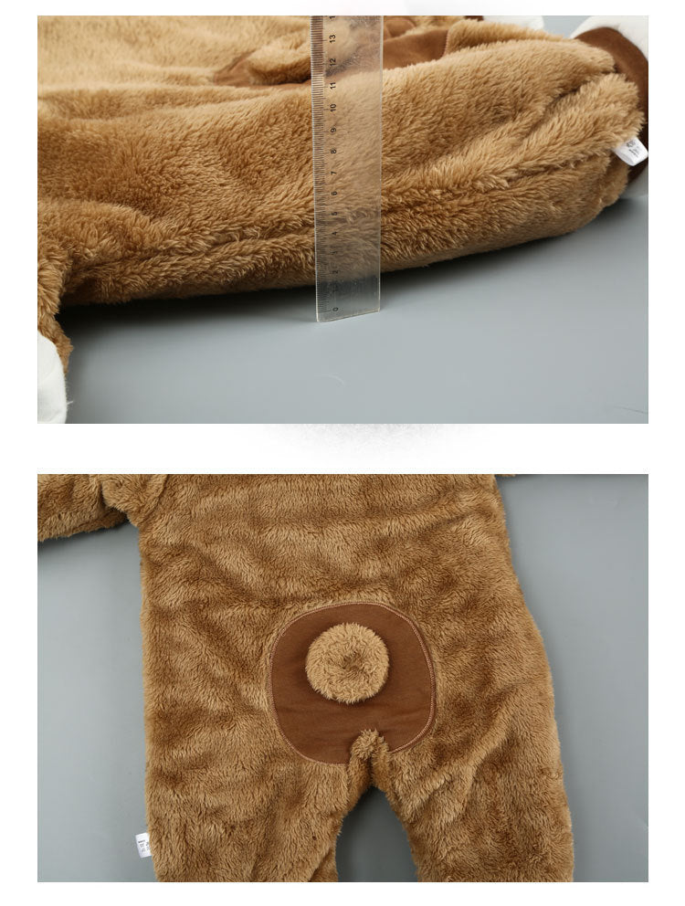 Toddler Teddy Bear Costume Onesie – Soft & Comfortable