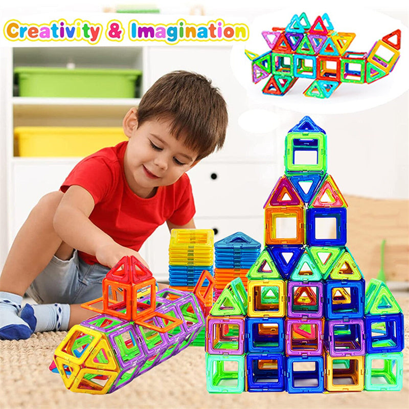 Magnetic Building Blocks – Educational STEM Toy for Kids