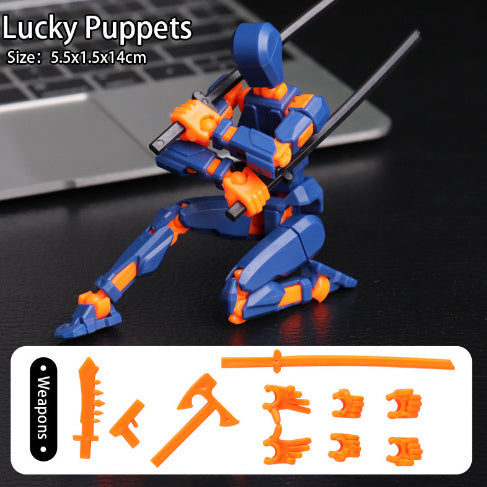 Build-It-Yourself Articulated Action Doll β PLA+PETG Plasti