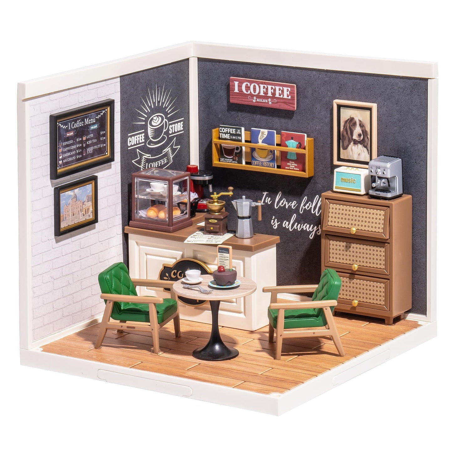 Rolife DIY Miniature House – Super World Dollhouse Kit