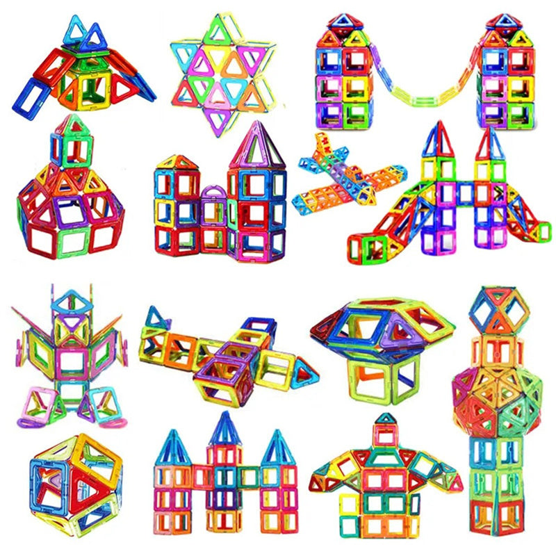 Magnetic Building Blocks – Educational STEM Toy for Kids