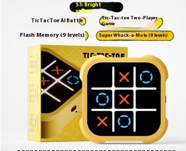 Tic-Tac-Toe Bolt Puzzle Toy