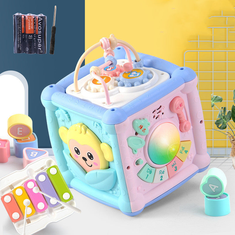 Musical Building Blocks Cube – Sound & Music Toy for Babies
