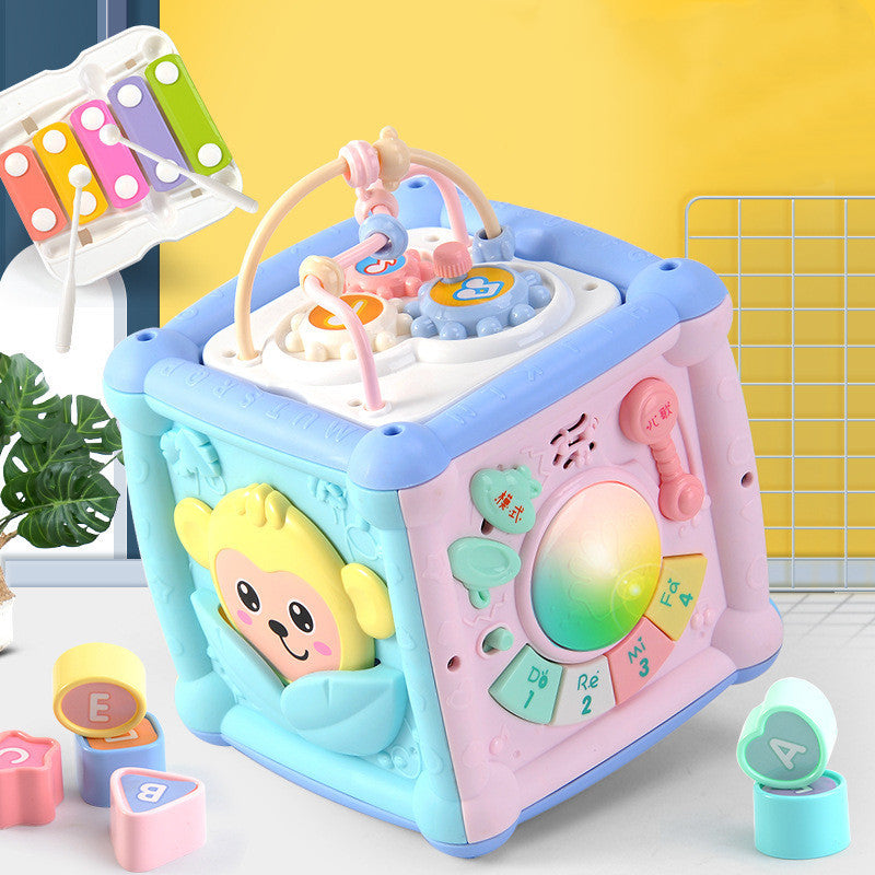 Musical Building Blocks Cube – Sound & Music Toy for Babies