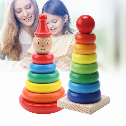 Stack & Learn Circle Toy – Hand-Eye Coordination for Kids