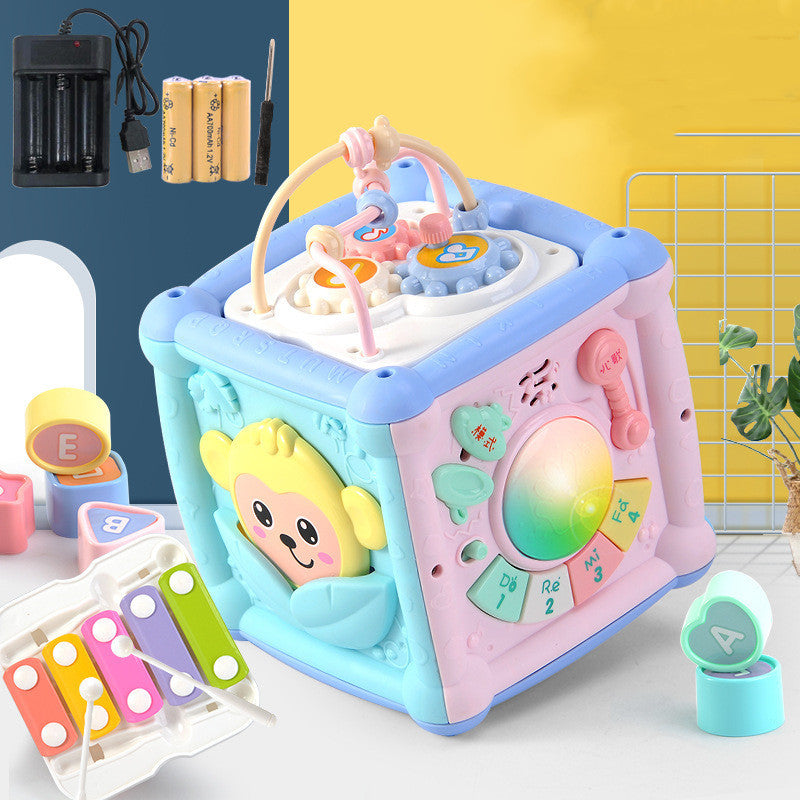 Musical Building Blocks Cube – Sound & Music Toy for Babies