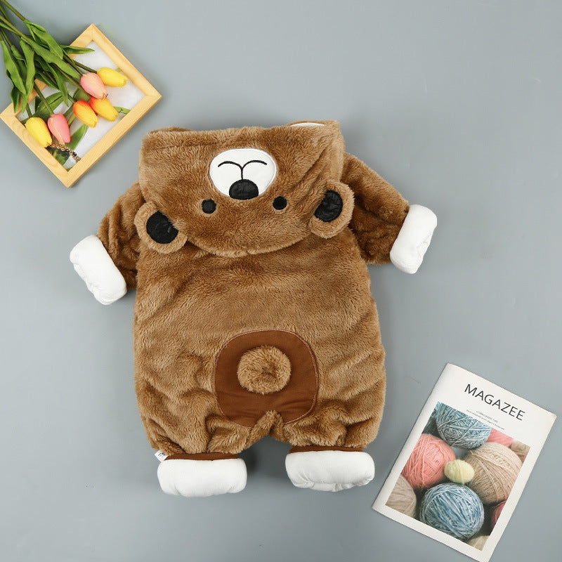 Toddler Teddy Bear Costume Onesie – Soft & Comfortable