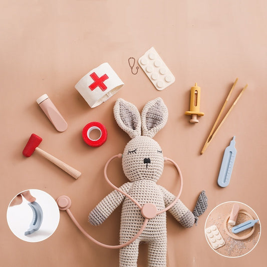 Bunny Doctor Playset – Kids Medical Ki