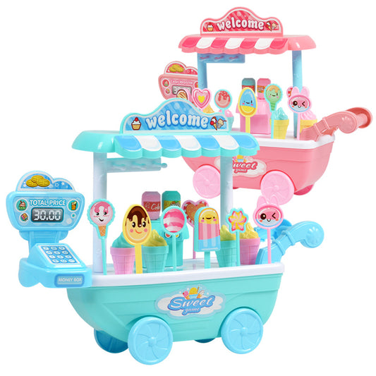 Ice Cream Roleplay Toy Set – Acrylic Pretend Play for Kid