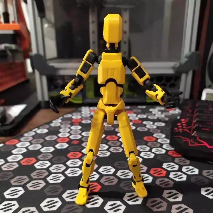 Build-It-Yourself Articulated Action Doll – PLA+PETG Plasti