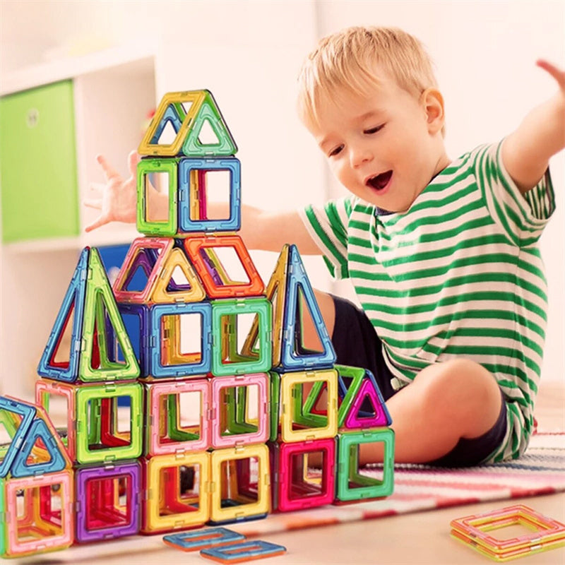 Magnetic Building Blocks – Educational STEM Toy for Kids