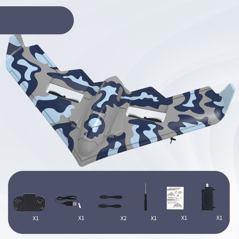 Remote Control Fighter Jet Glider – EVA Fixed Wing Plan