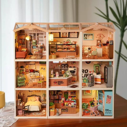 Rolife DIY Miniature House – Super World Dollhouse Kit