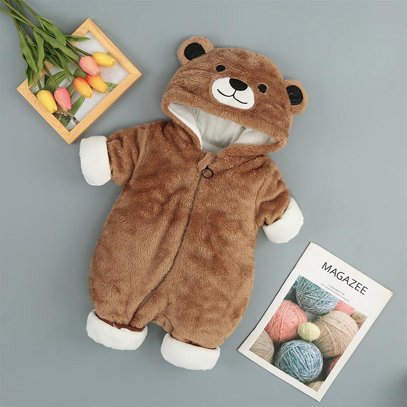 Toddler Teddy Bear Costume Onesie – Soft & Comfortable