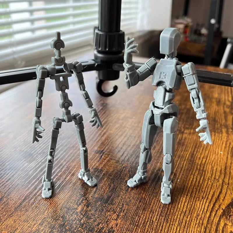 Build-It-Yourself Articulated Action Doll – PLA+PETG Plasti