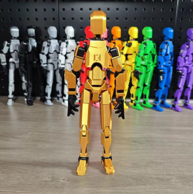 Build-It-Yourself Articulated Action Doll – PLA+PETG Plasti