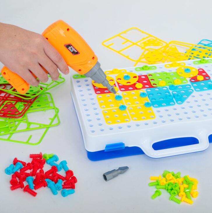 Kids Drill & Screw Board – Educational Fine Motor Toy