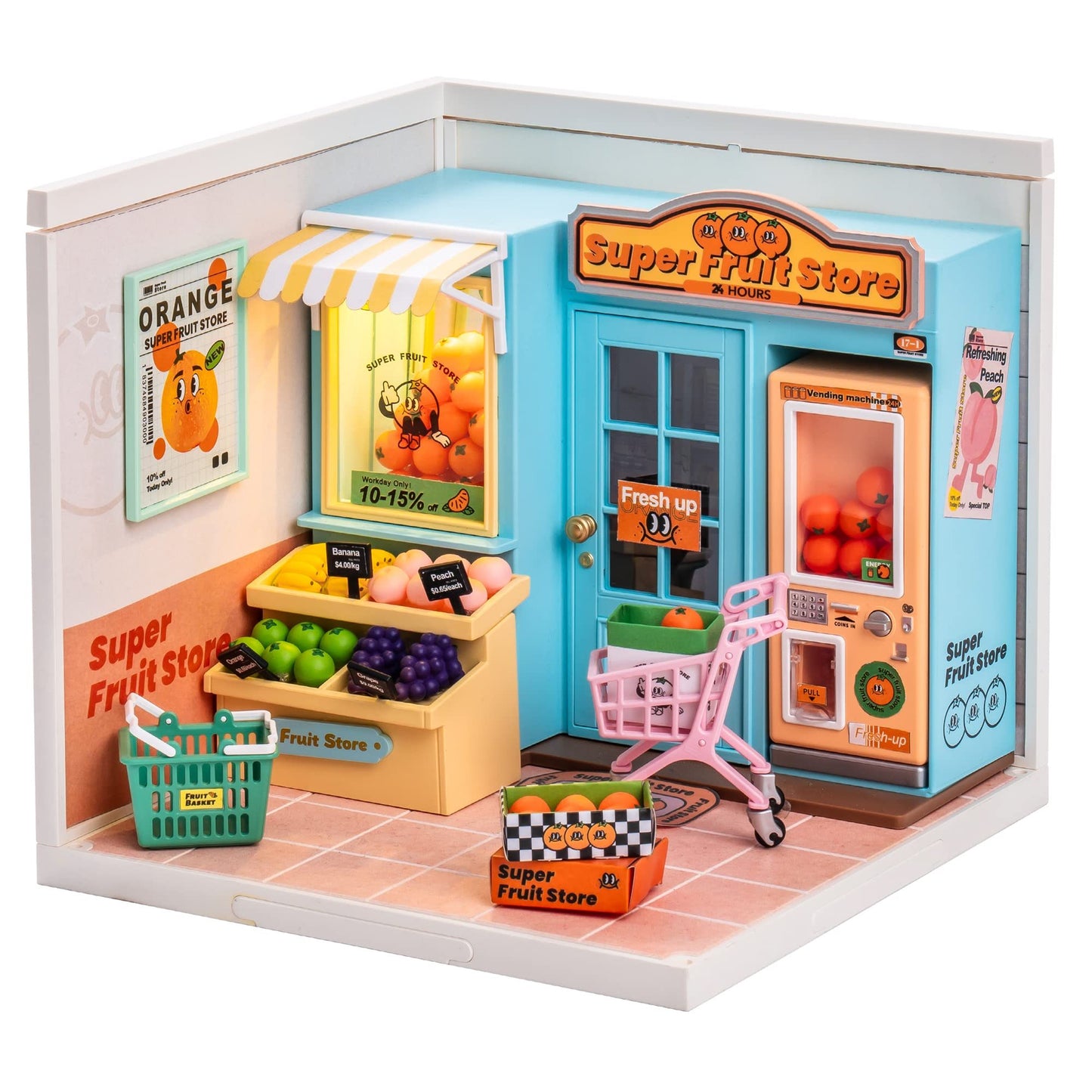 Rolife DIY Miniature House – Super World Dollhouse Kit