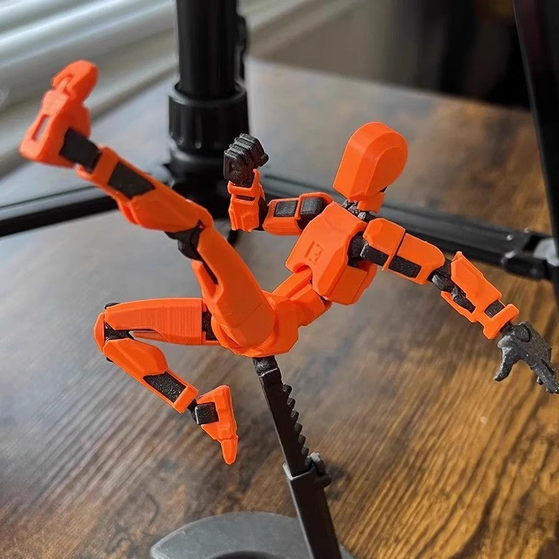 Build-It-Yourself Articulated Action Doll – PLA+PETG Plasti