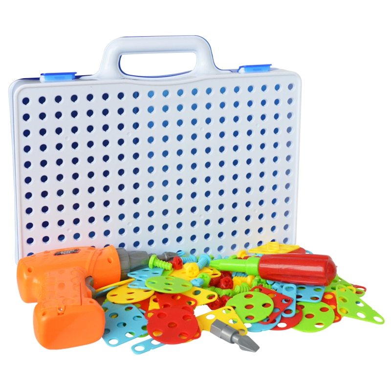 Kids Drill & Screw Board – Educational Fine Motor Toy