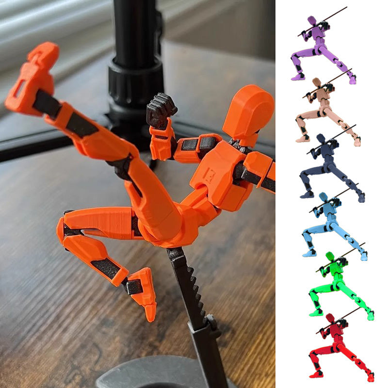 Build-It-Yourself Articulated Action Doll – PLA+PETG Plasti