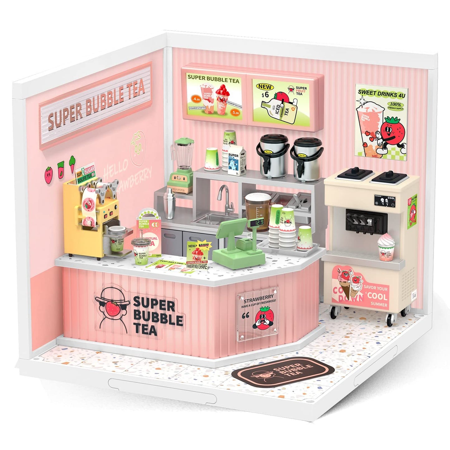 Rolife DIY Miniature House – Super World Dollhouse Kit