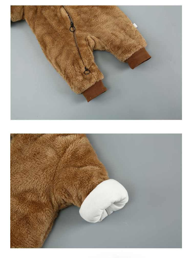 Toddler Teddy Bear Costume Onesie – Soft & Comfortable