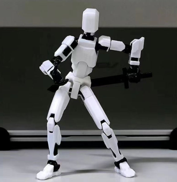Build-It-Yourself Articulated Action Doll – PLA+PETG Plasti