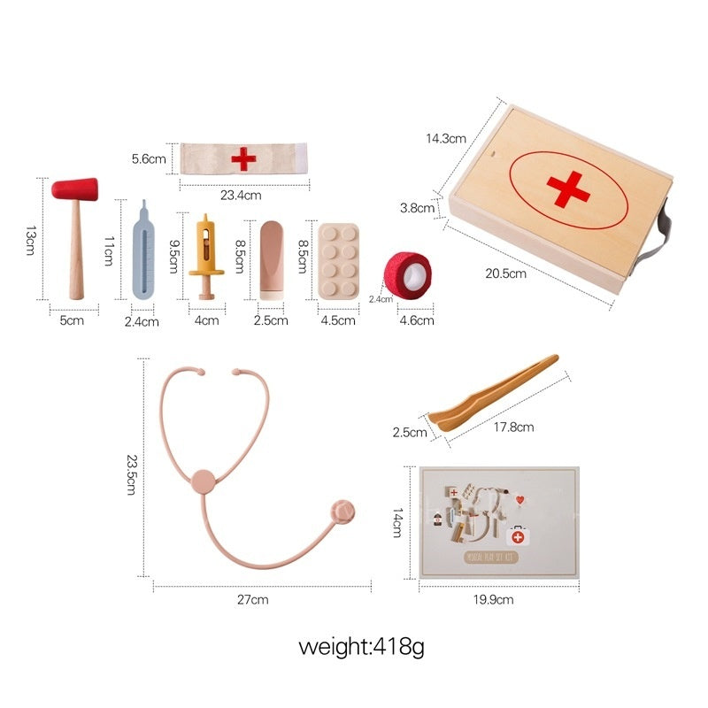 Bunny Doctor Playset – Kids Medical Ki