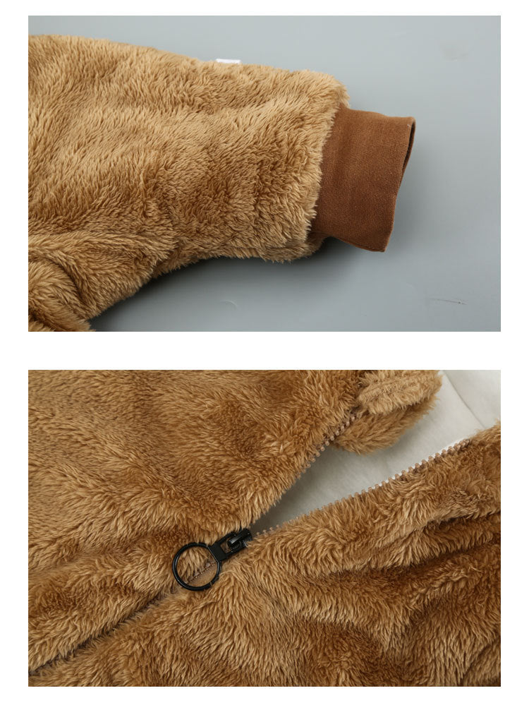 Toddler Teddy Bear Costume Onesie – Soft & Comfortable