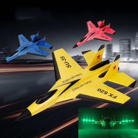 Remote Control Fighter Jet Glider – EVA Fixed Wing Plan