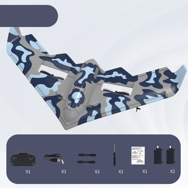 Remote Control Fighter Jet Glider – EVA Fixed Wing Plan